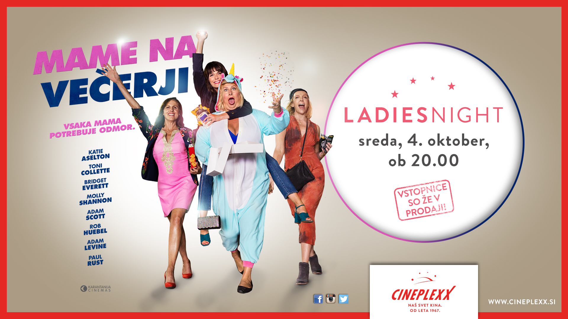 Mame na vecerji_LADIES NIGHT_CINEPLEXX