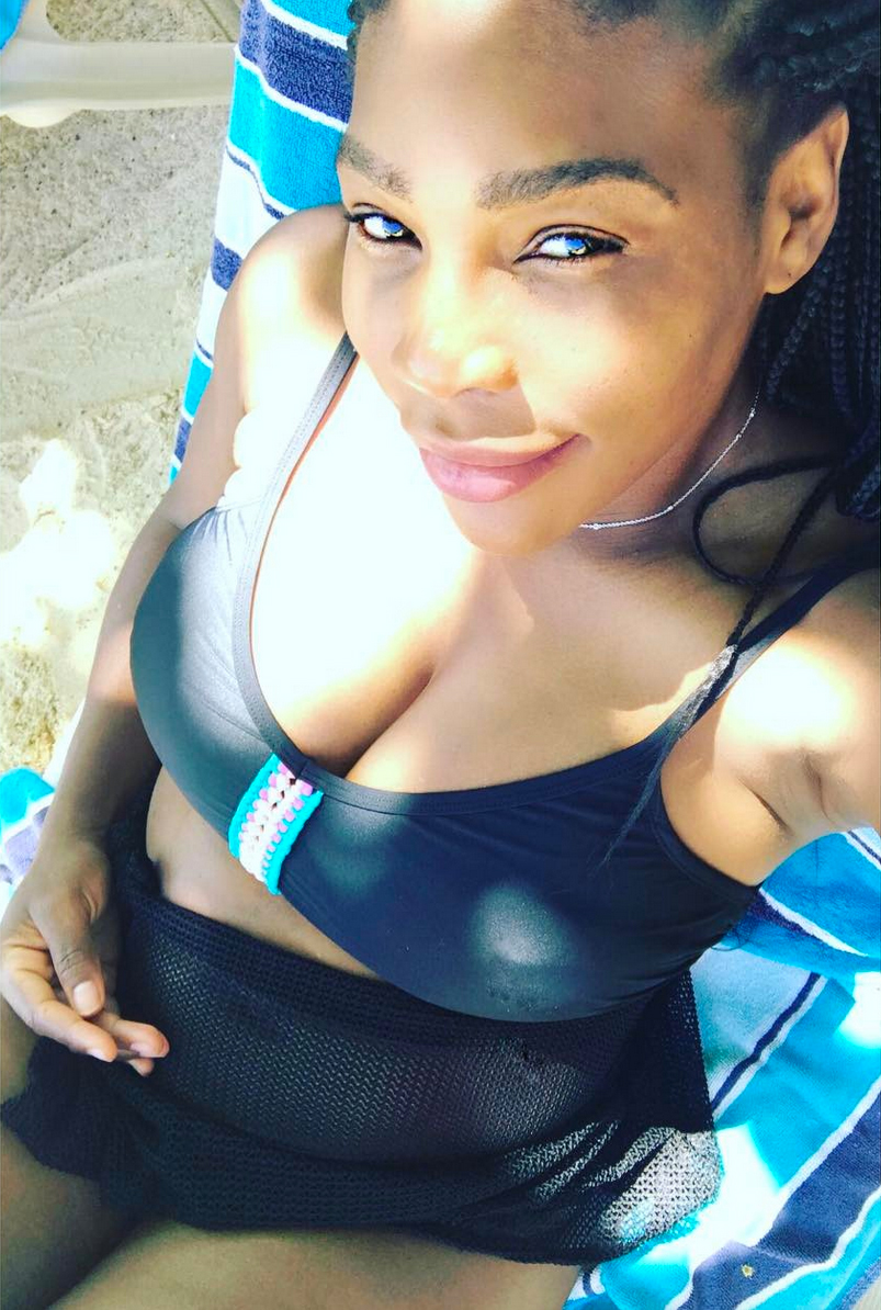 Noseče zvezdnice: Serena Williams