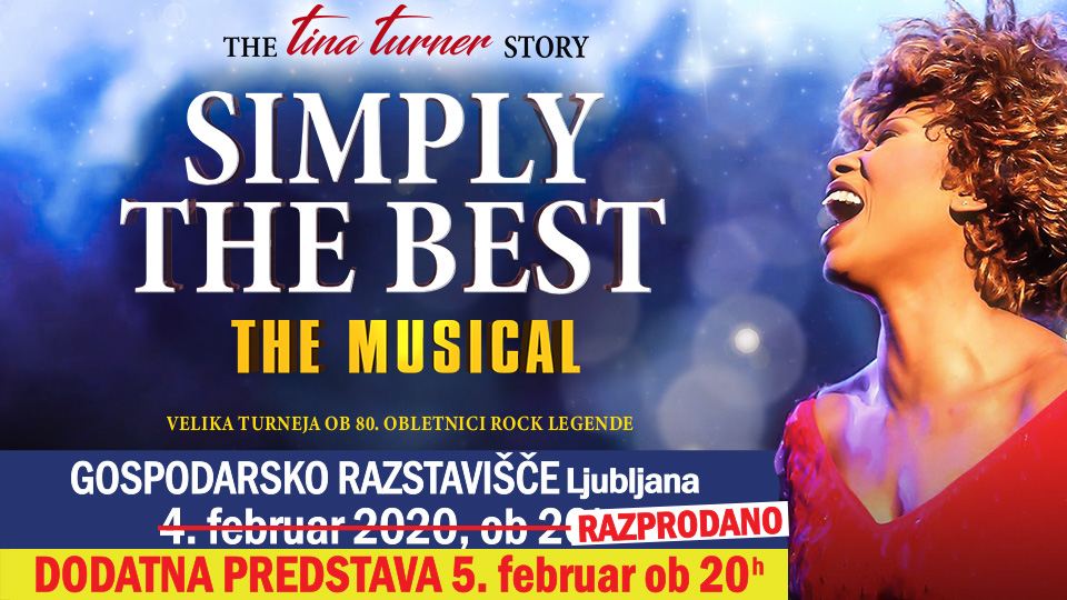 Dodatna predstava SYMPLY THE BEST Muzikal 5.2. Ljubljana GR