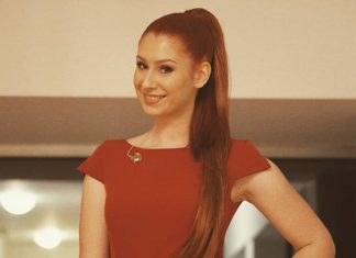 Eva Boto delila fotografijo novega družinskega člana