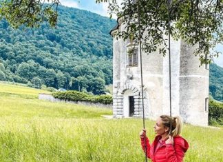 Takole ga je Špela Grošelj poljubila Špela Grošelj