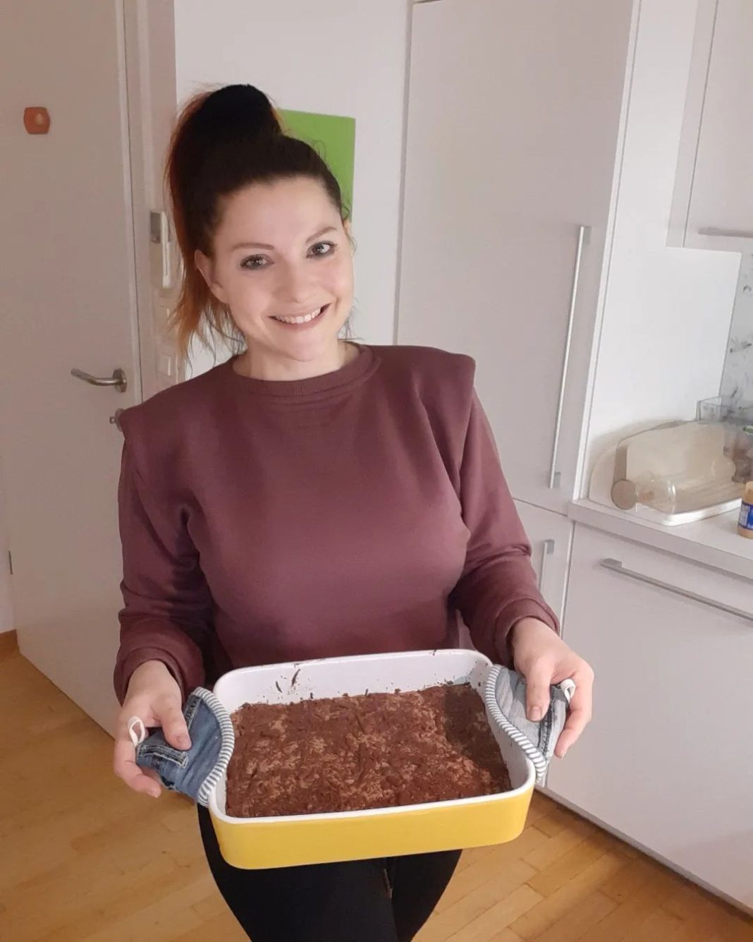 Tanja Žagar s pecivom