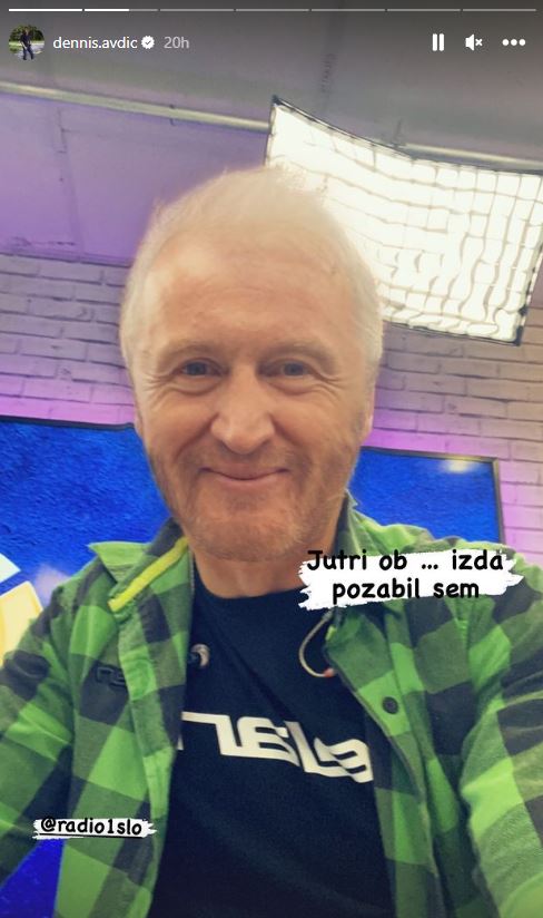 Denis Avdić se je postaral. Vir: Instagram