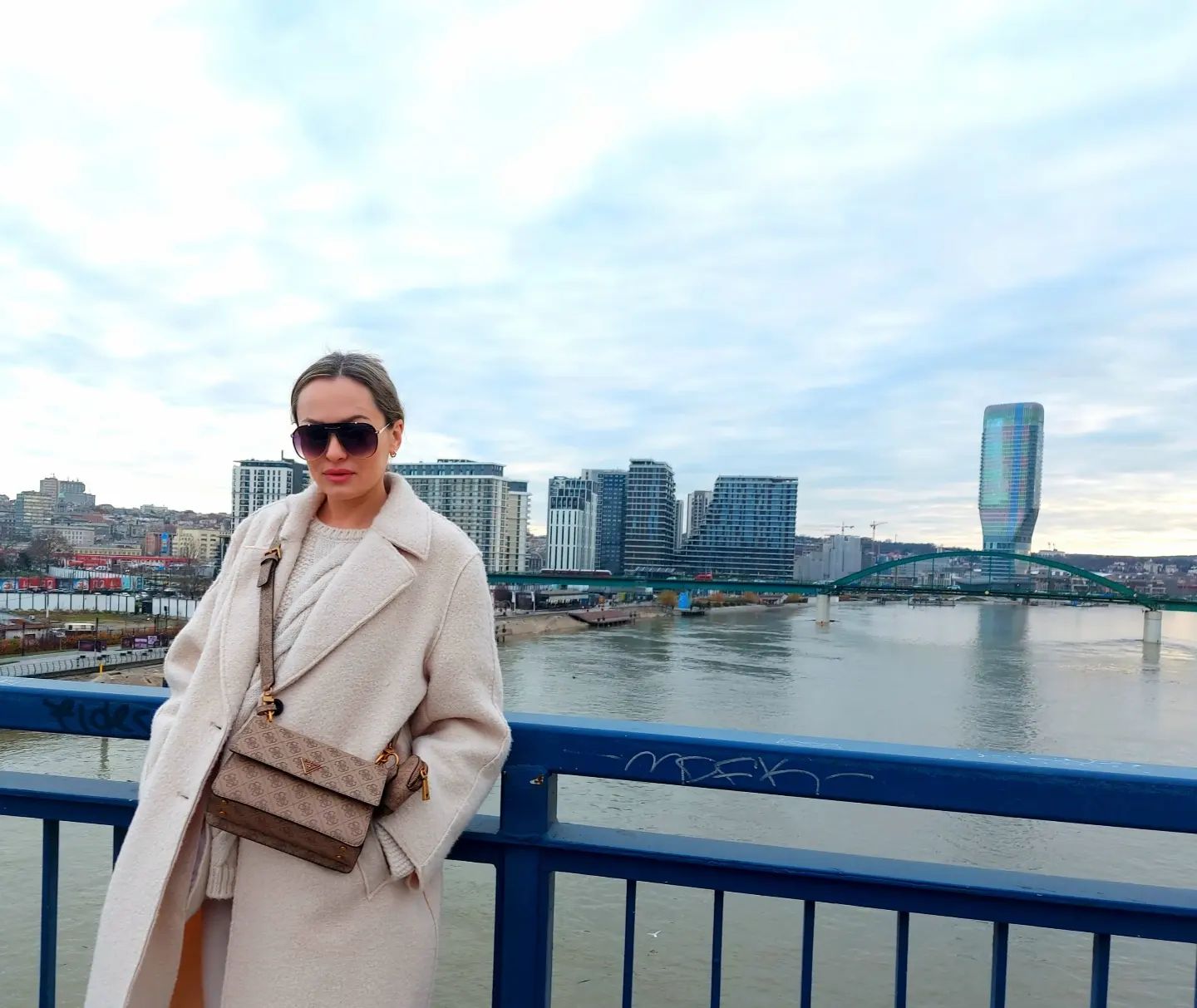 Iryna Osypenko uživa v Beogradu. Vir: Instagram