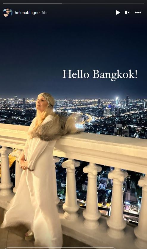 Helena Blagne je trenutno na Tajskem. Vir: Instagram