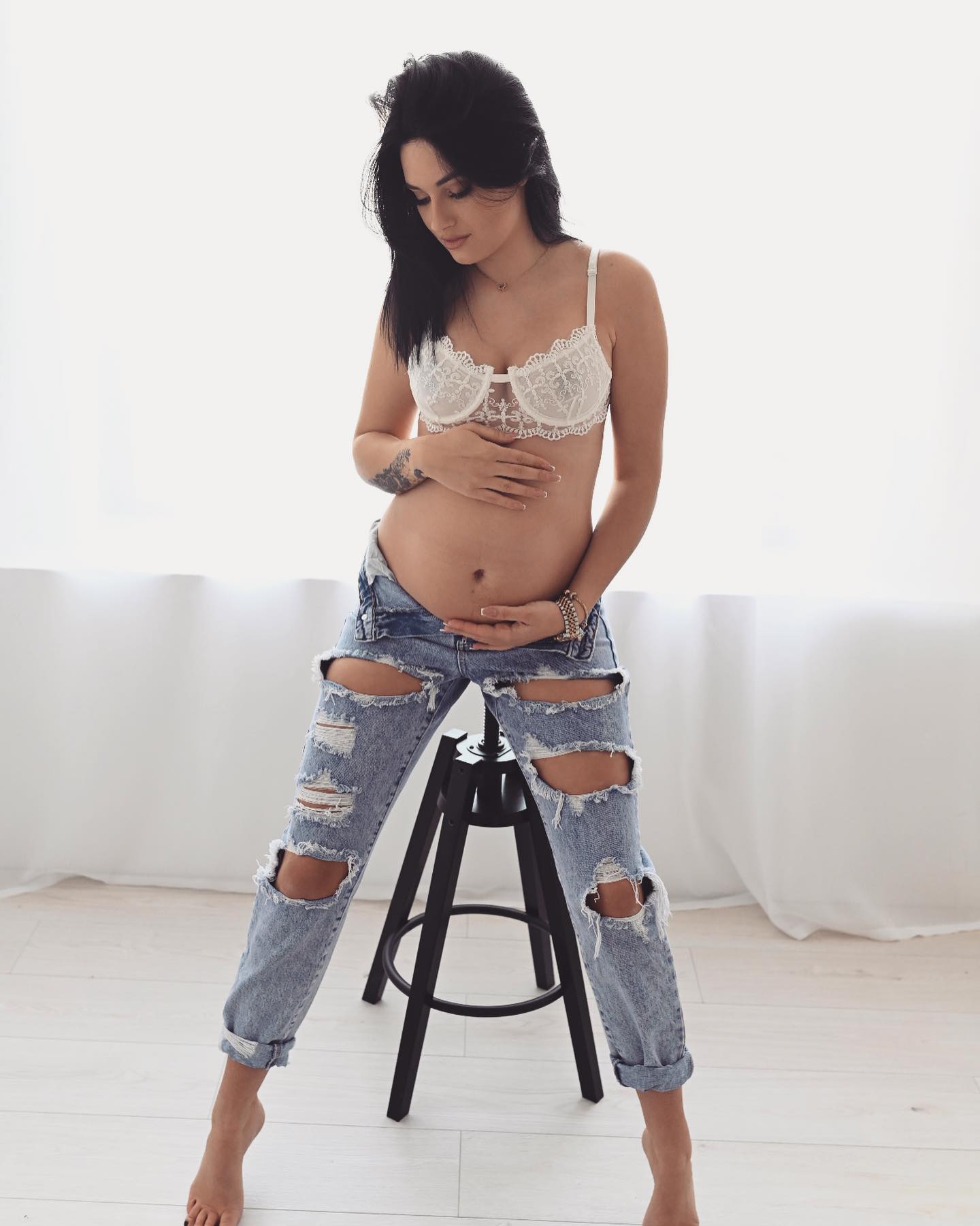 Ana je prečudovita nosečka. Vir: Instagram