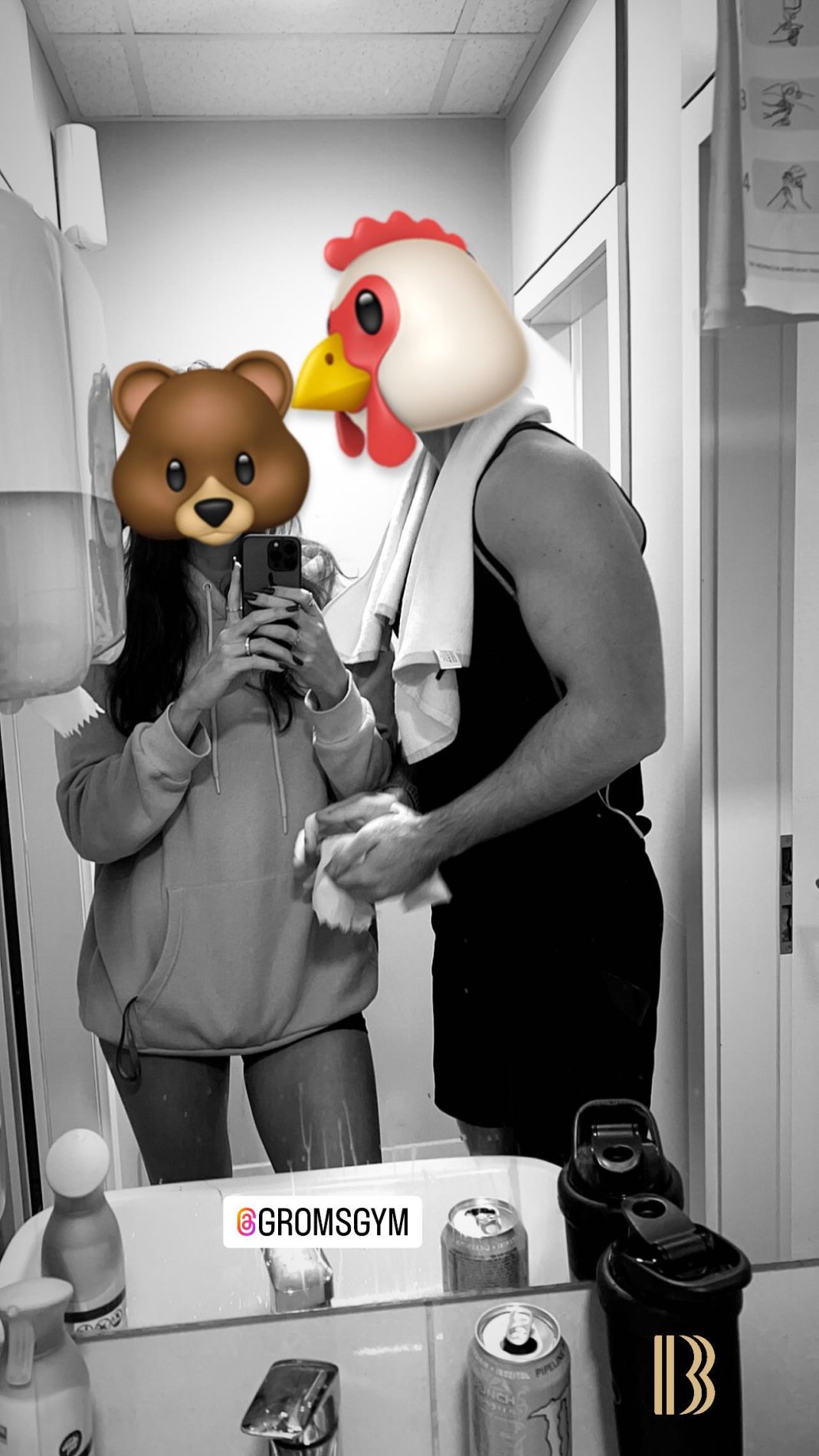 Blaž in verjetno njegovo novo dekle. Vir: Instagram