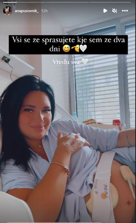 Ana je pristala v bolnici.
