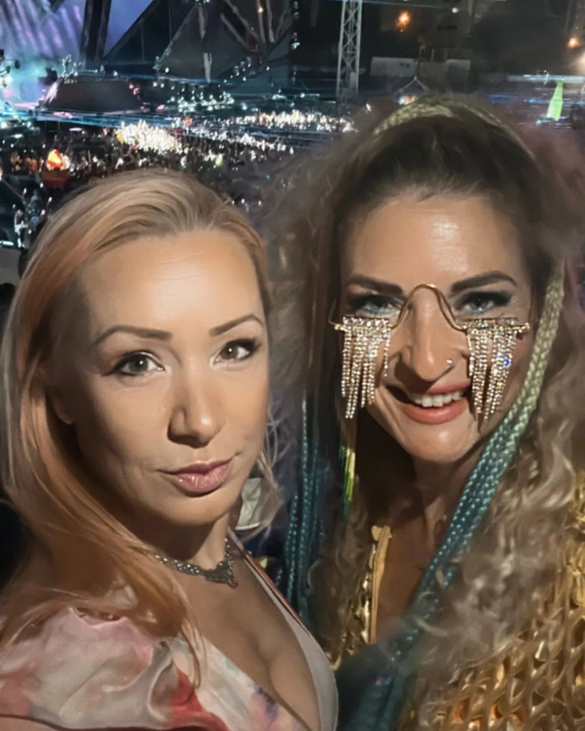 Vlasta in Anna sta se vidno zabavali. Vir: Instagram