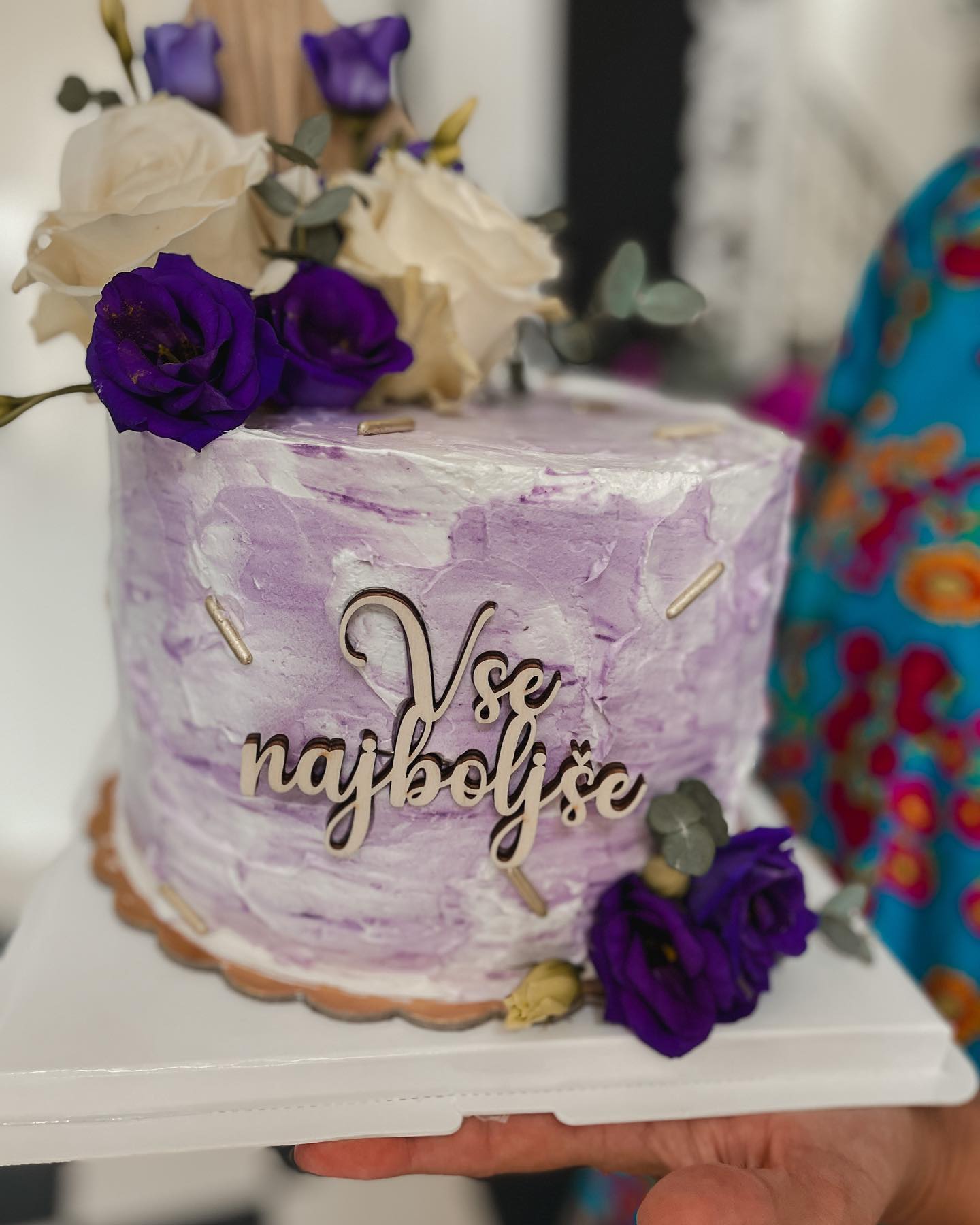 Torta za rojstni dan. Vir: Instagram