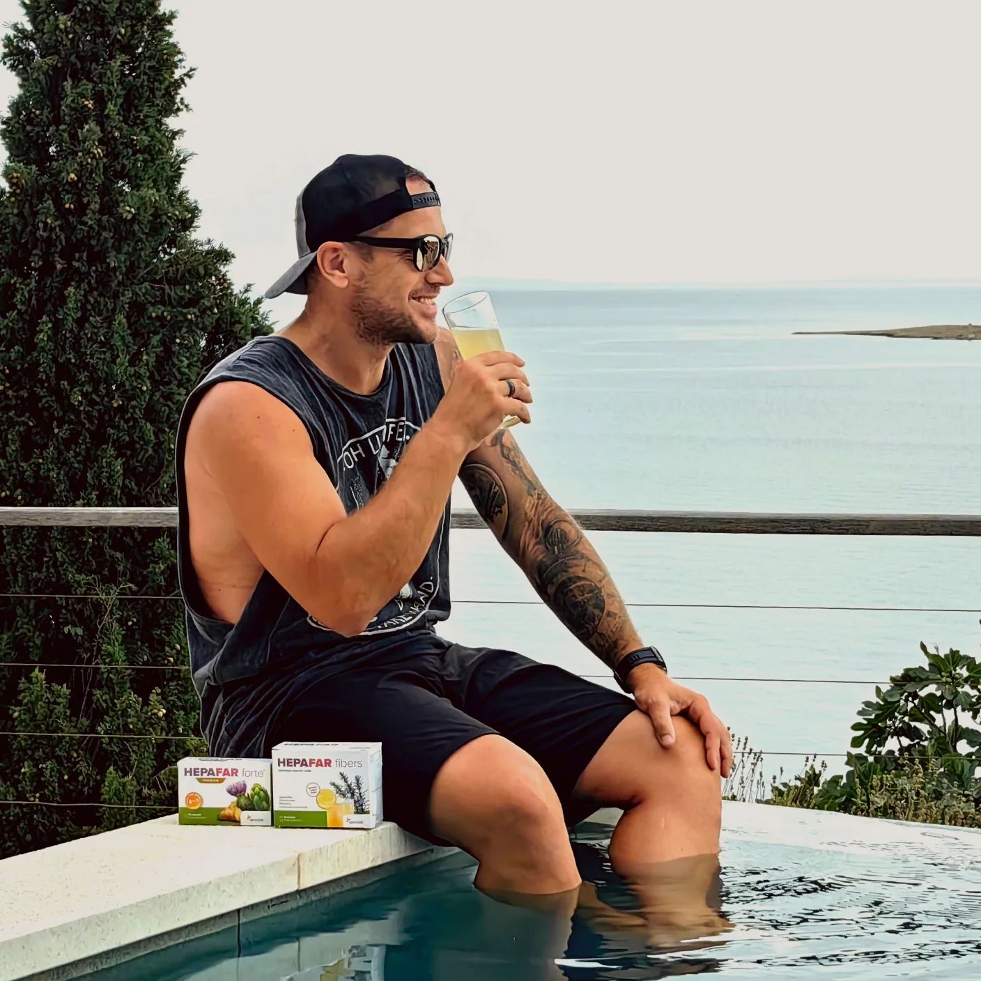 Jure Košir uživa ob takem razgledu. Vir: Instagram