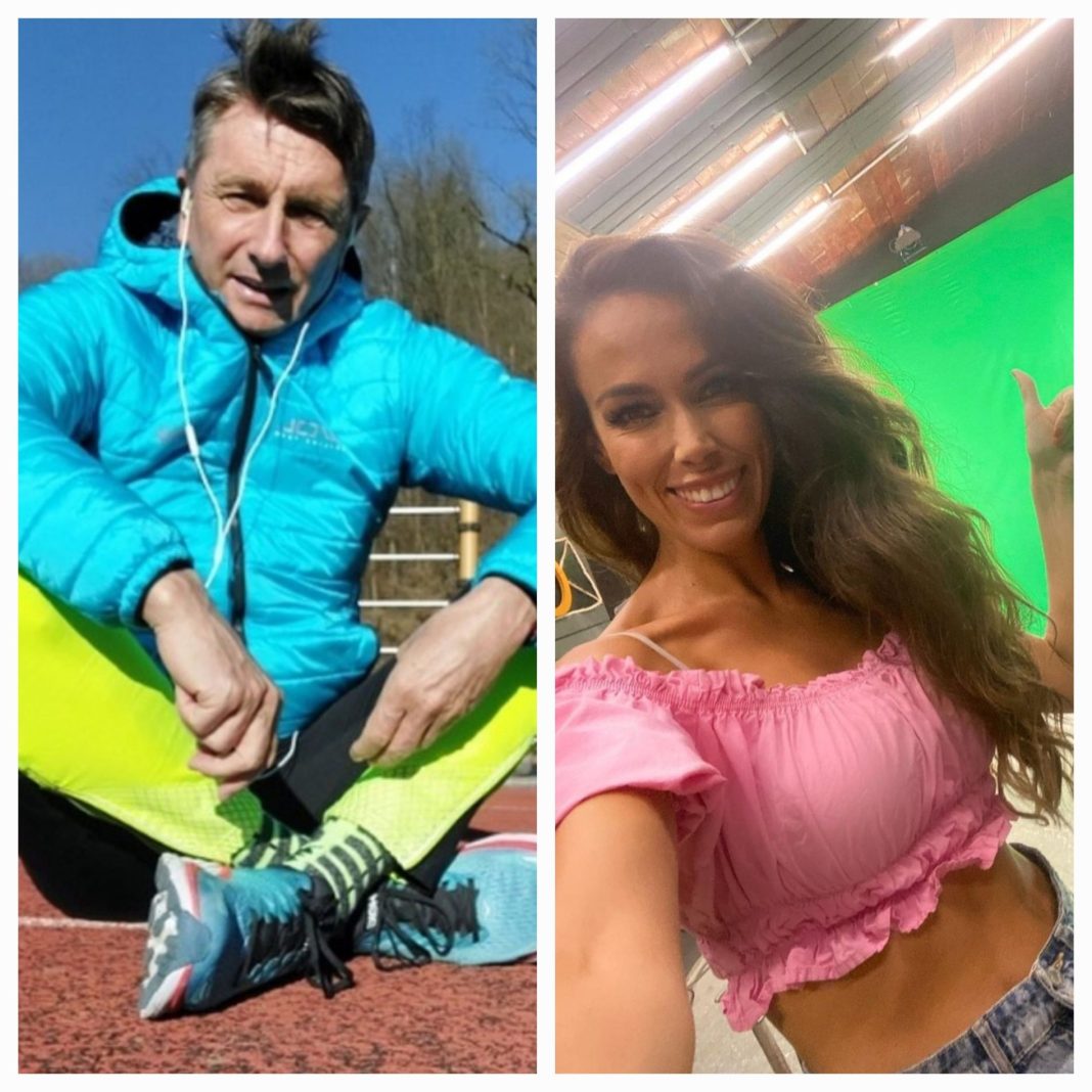 Borut Pahor in Tina Gaber