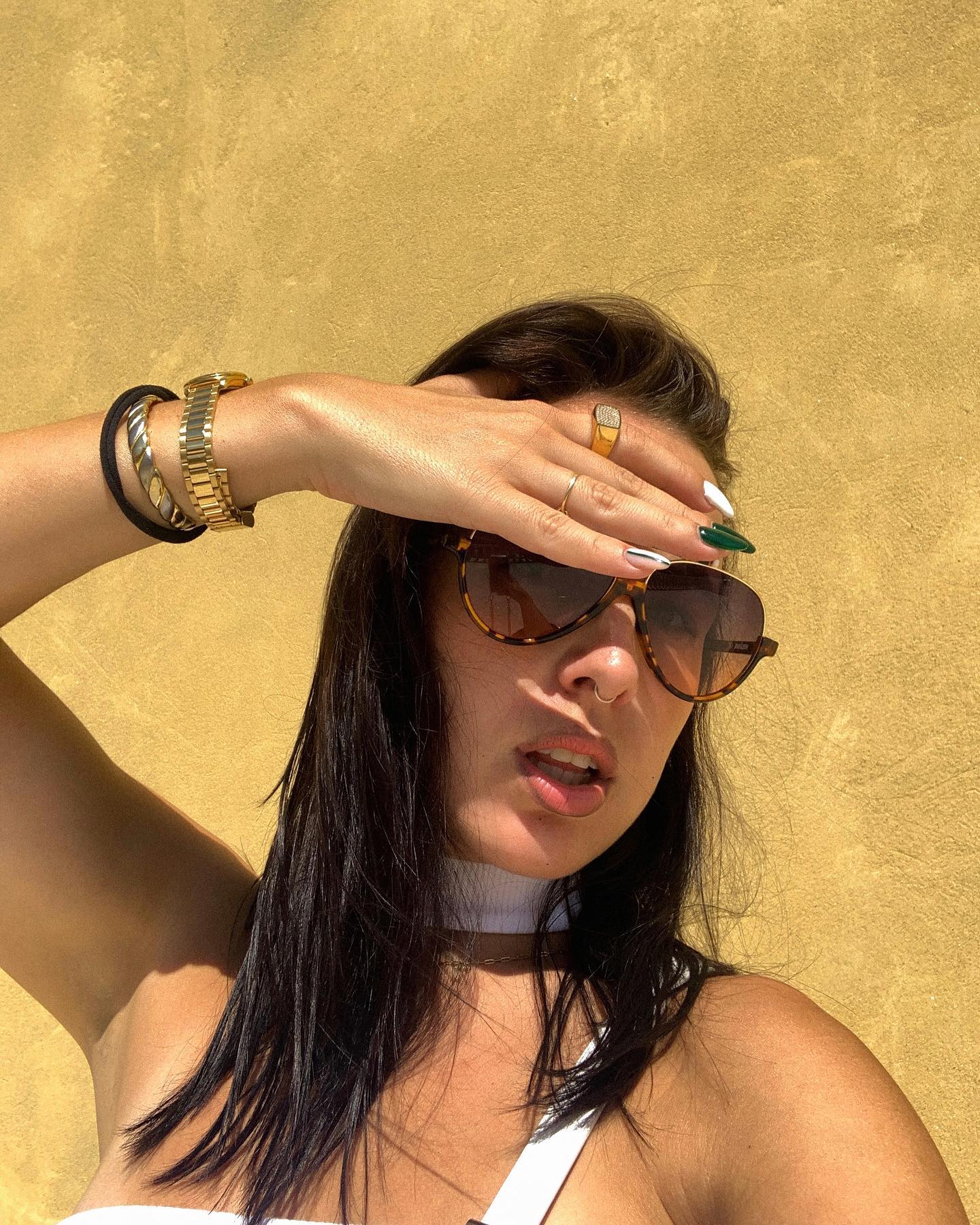 Tina ima daljšo pričesko. Vir: Instagram