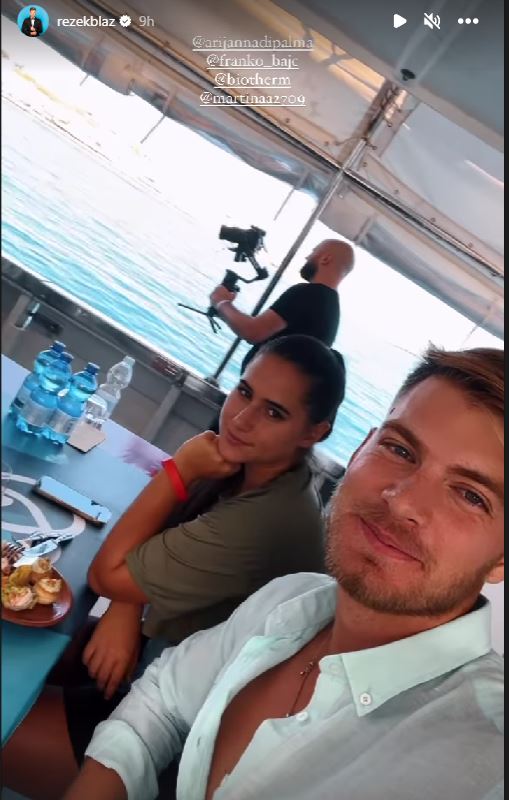Arijanna in Blaž sta bila ponovno skupaj. Vir: Instagram