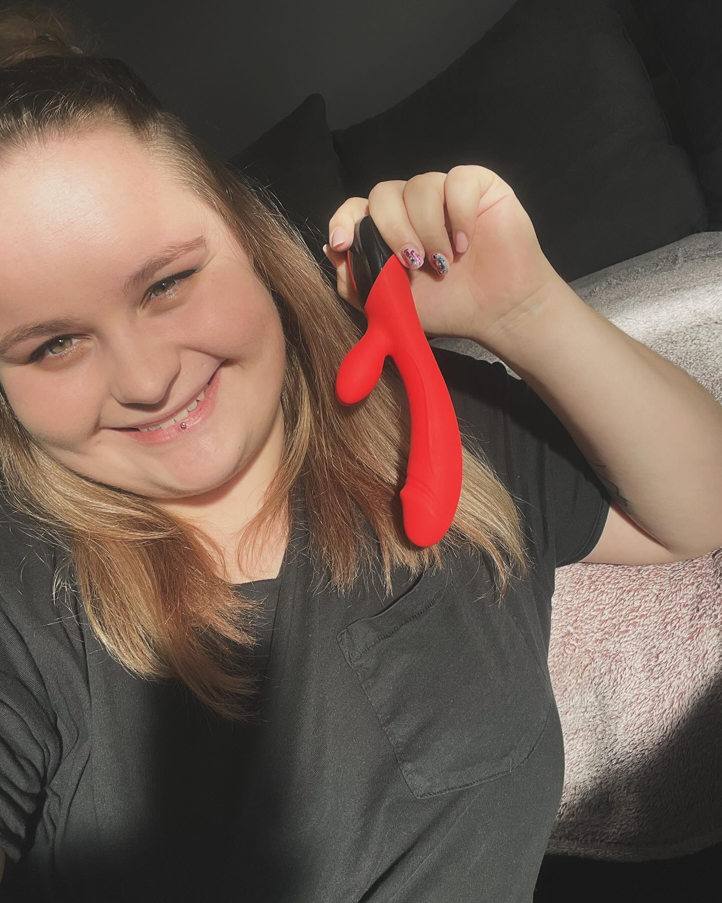 Karin Lipovnik z novim prijateljem