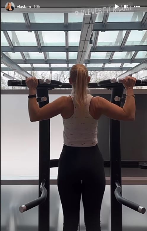Vlaste Mažgon nedelja ne ustavi. Vir: Instagram