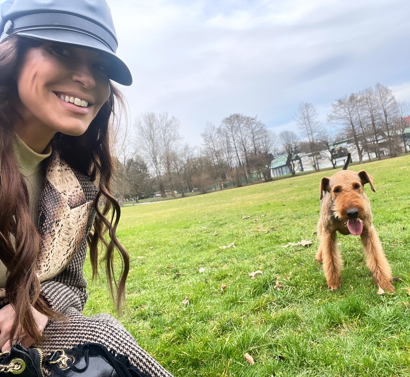 Eva Irgl in njen spremljevalec. Vir: Instagram