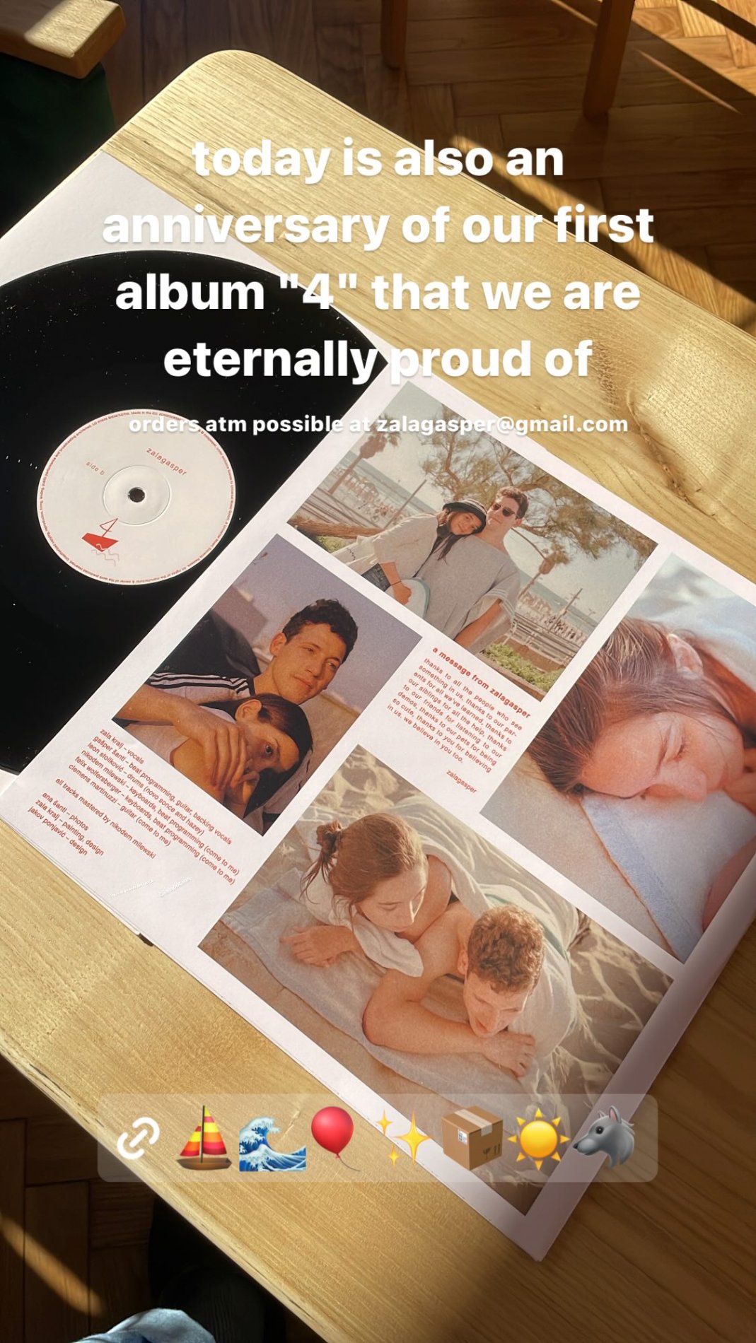 Njun prvi album je luč sveta ugledal na Valentinovo. Vir: Instagram