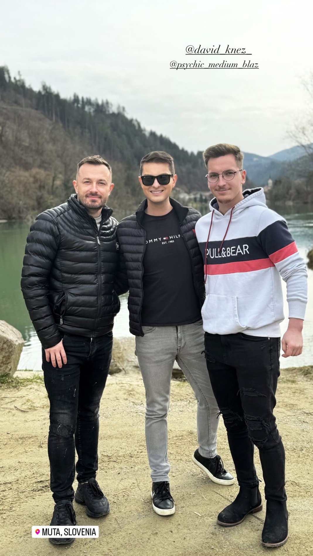 Vedeževalec Blaž in Damjan Murko sta še prijatelja. Vir: Instagram