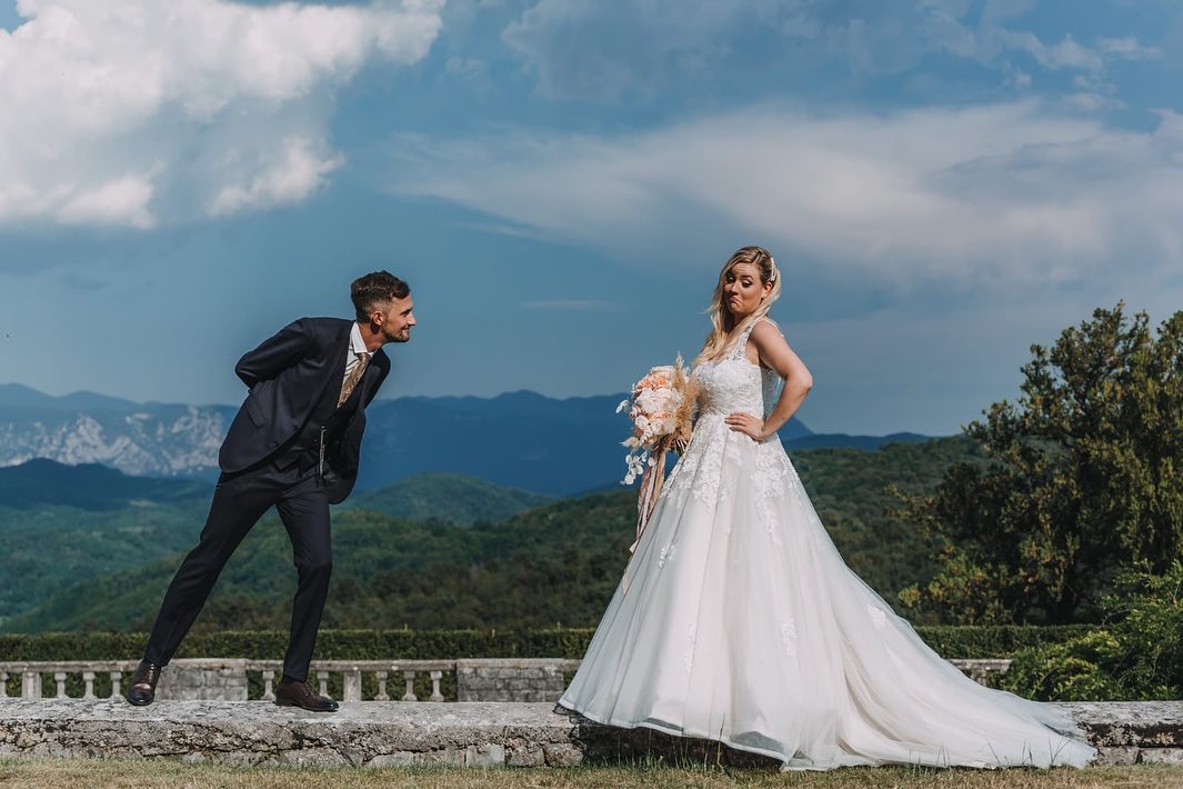 Mojmir Šiftar in njegova izbranka Anja. Vir: Instagram