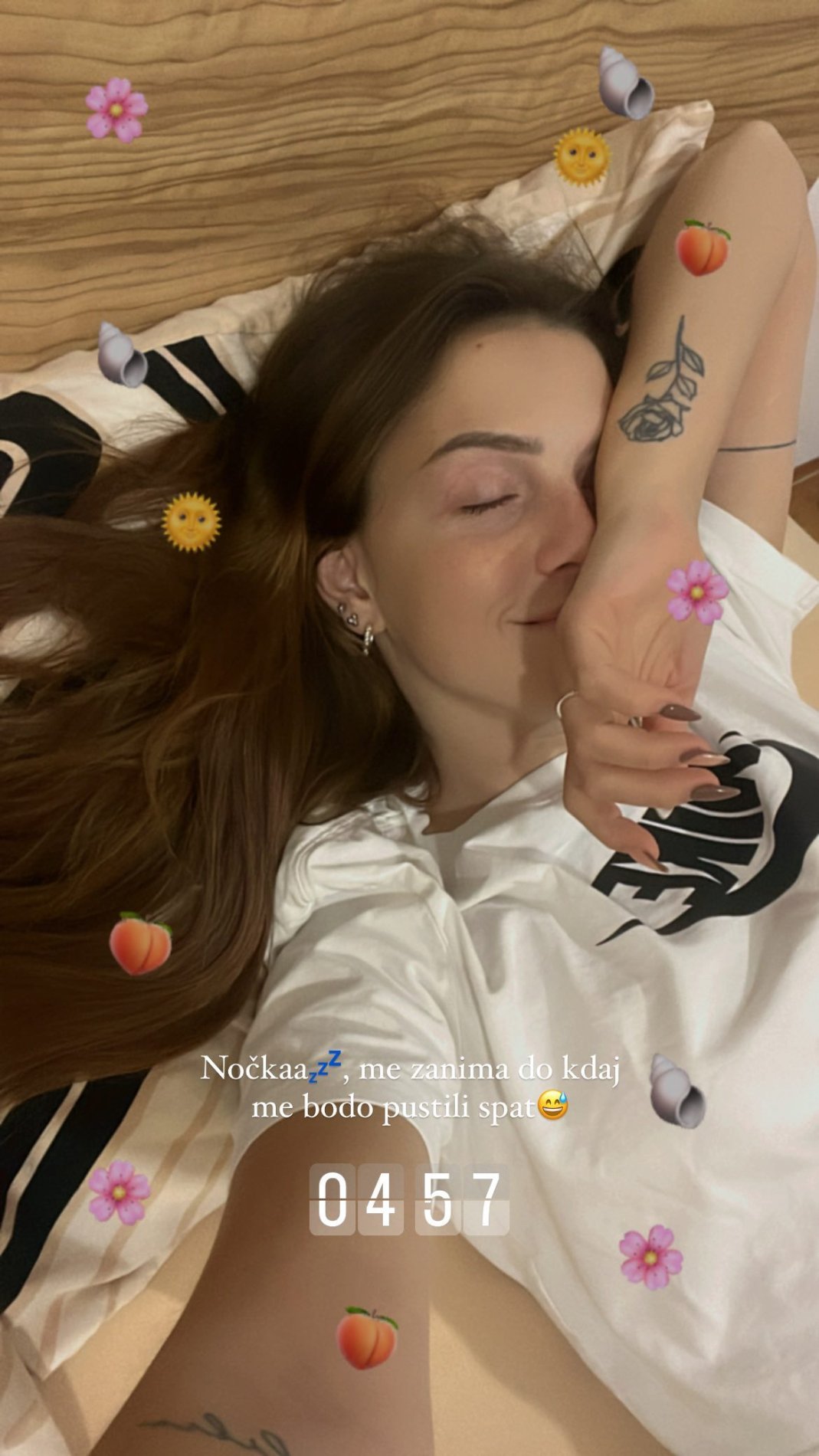 Anja Širovnik je doma. Vir: Instagram