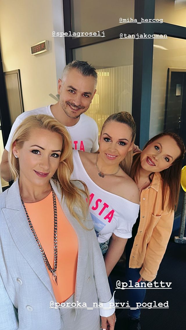 Vlasta je bila gostja v oddaji Poroka na drugi pogled. Vir: Instagram