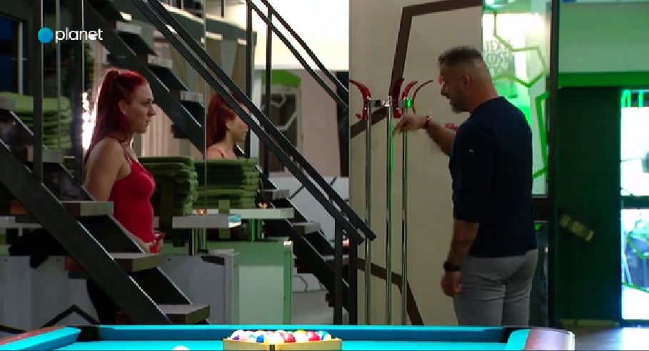 Jerneja in Kristijan sta se grdo sprla. Vir: Planet TV