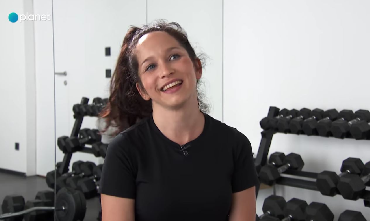 Katja je komentirala pajkice. Vir: Planet TV