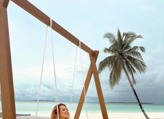 Nika Zorjan na maldivih