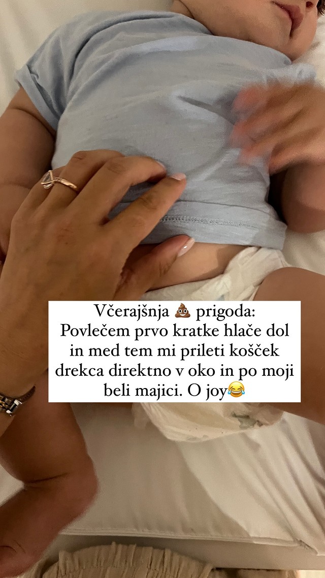 Sanja Grohar in neprijetna situacija z otrokom