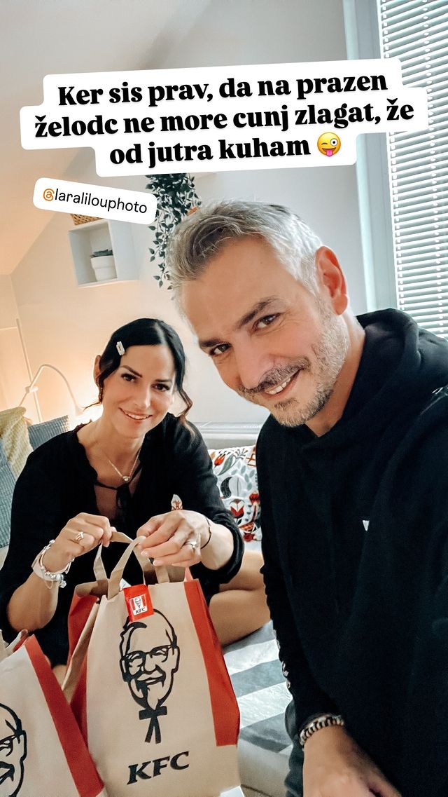 Miha Hercog je kuhal za svojo sestro (1)