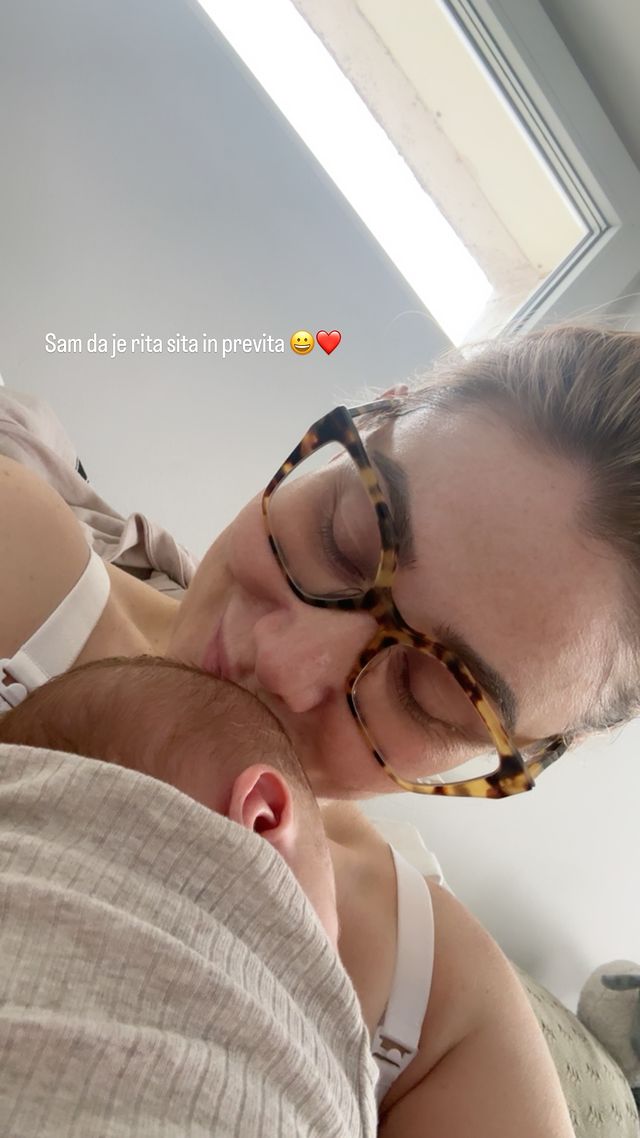 Indira Ekić je srečna mamica (1)