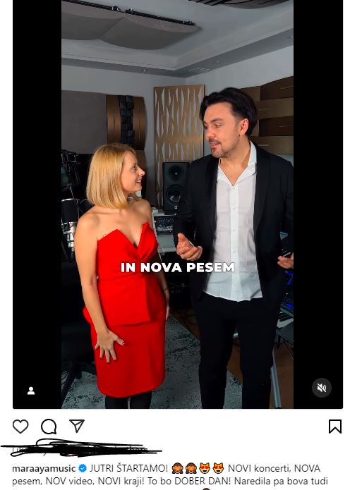 Marjetka in Raay z dobrimi novicami