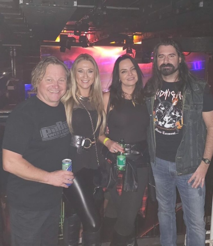 Oriana G. na koncertu Šank Rock