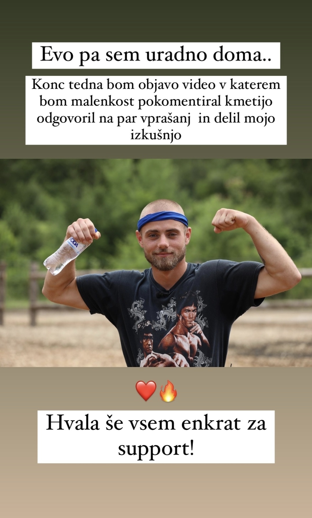 Marcel Verbič bo delil svojo izkušnjo. Vir: Instagram