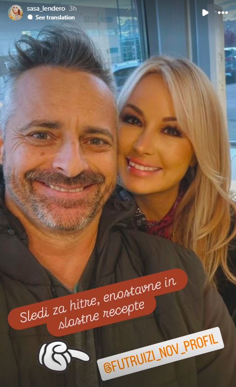Saša Lendero z znanim mojstrom kuhanja
