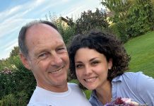 Hčerka Jožeta Potrebuješa skupaj z nekdanjim članom Čukov