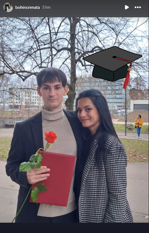 Maj Peterka je diplomiral