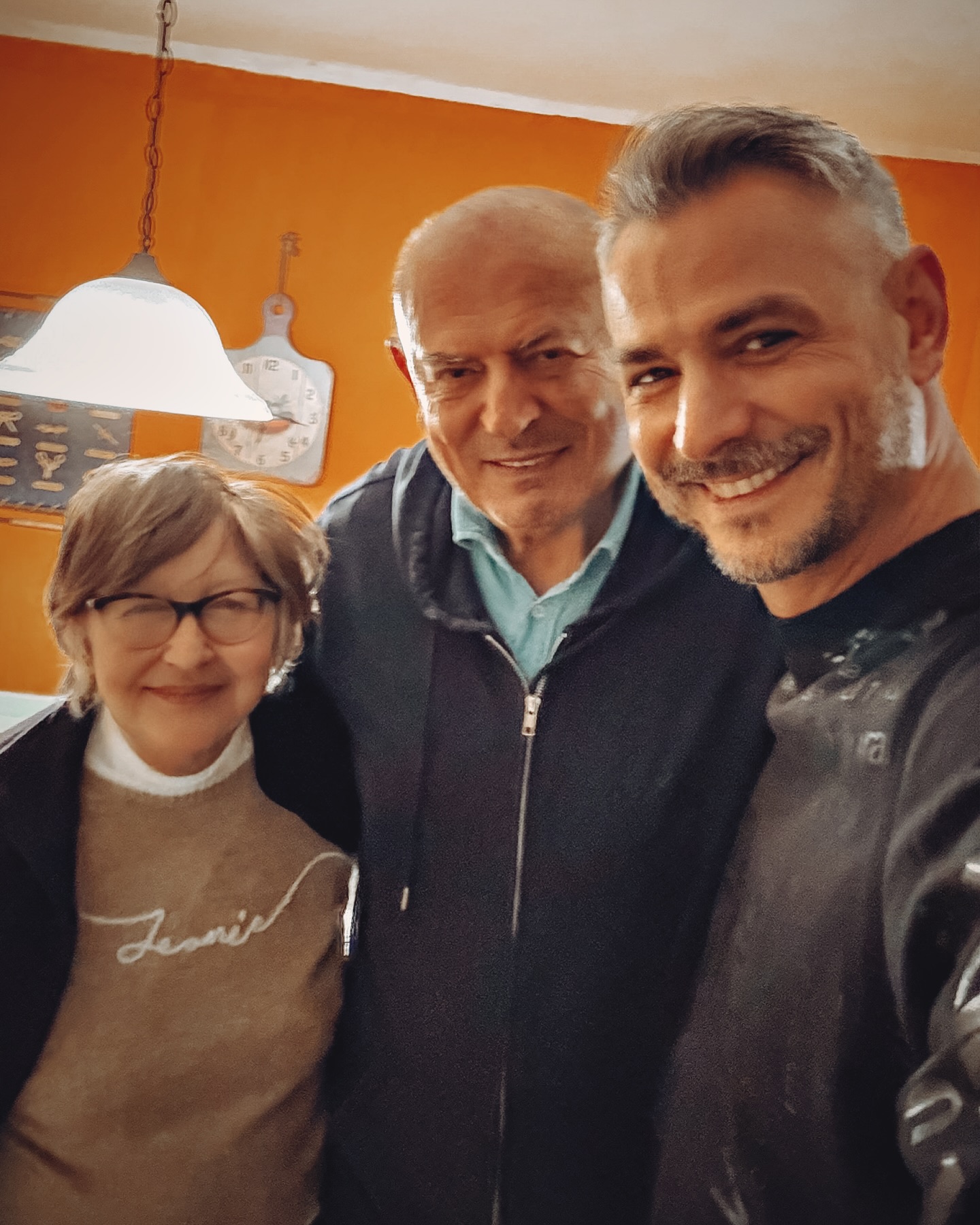Miha Hercog s starši