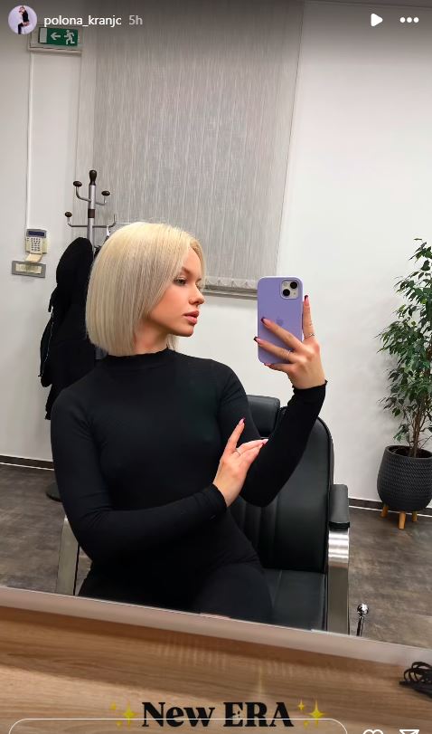 Polona Kranjc je spremenila pričesko