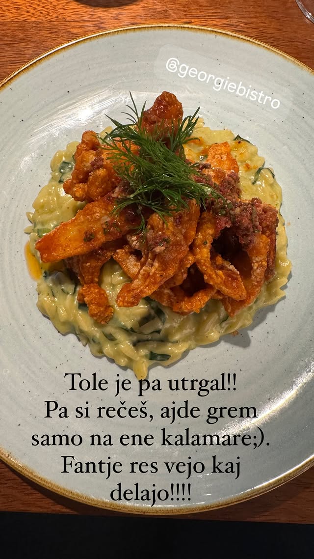 Bine Volčič je užival