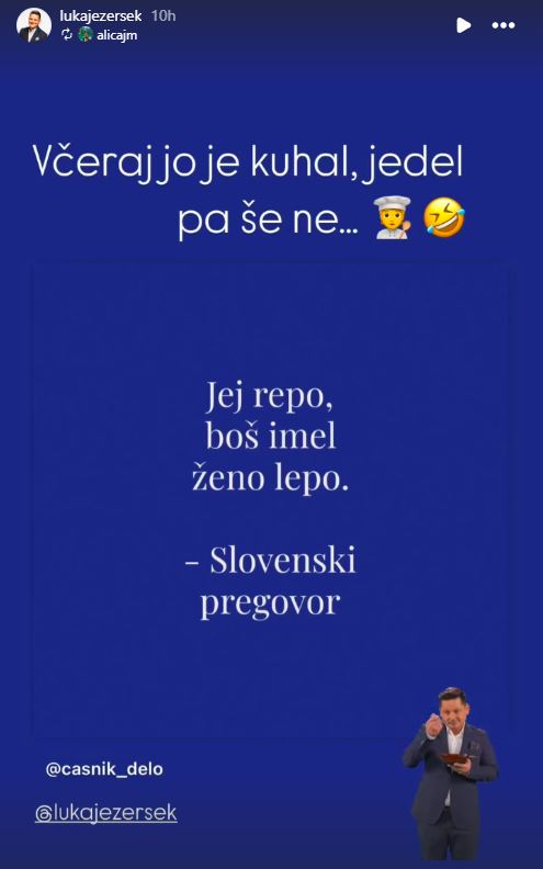 Luka Jezeršek je pripravil repo