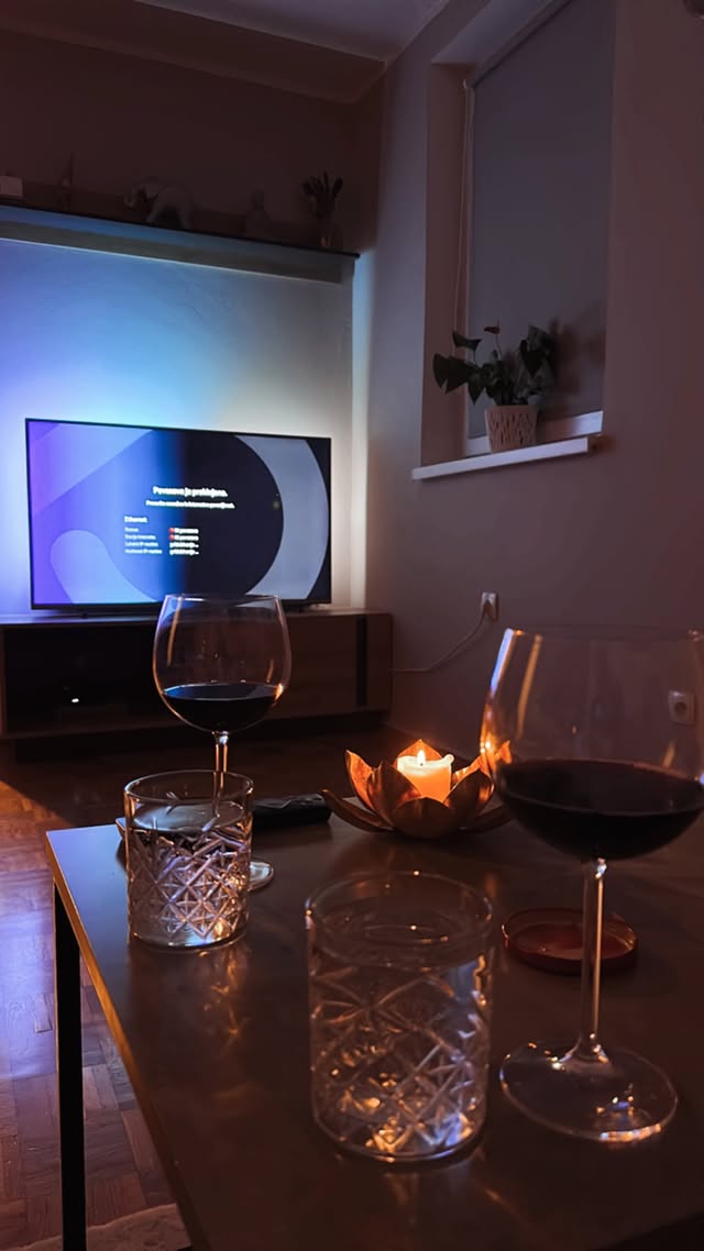 Nina Radi v romantičnem ambientu. Vir: Instagram