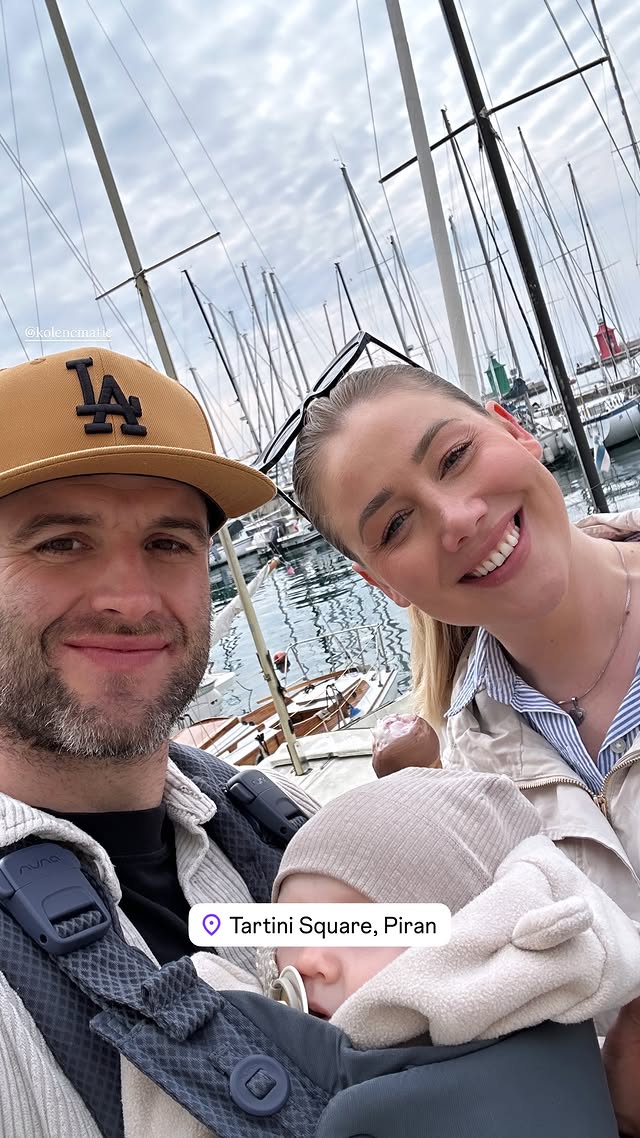 Matic, Indira in njun sin. Vir: Instagram