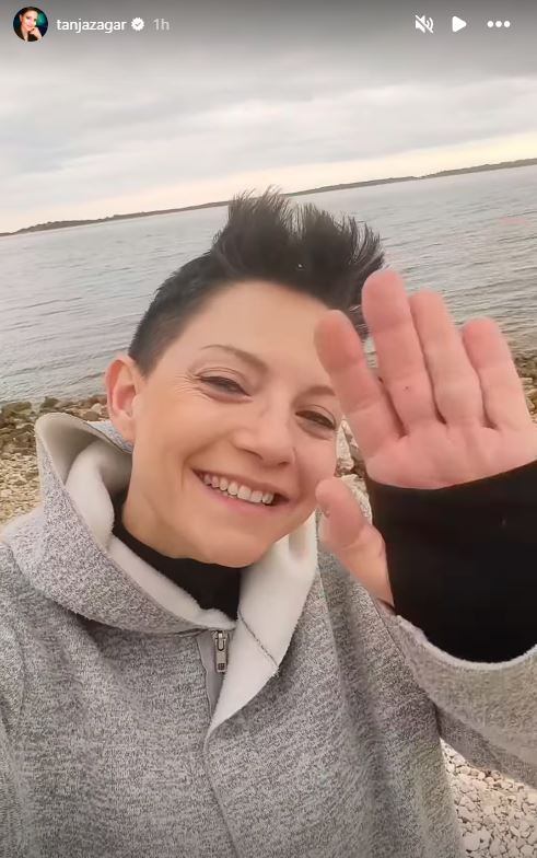 Tanja Žagar lepo pozdravlja