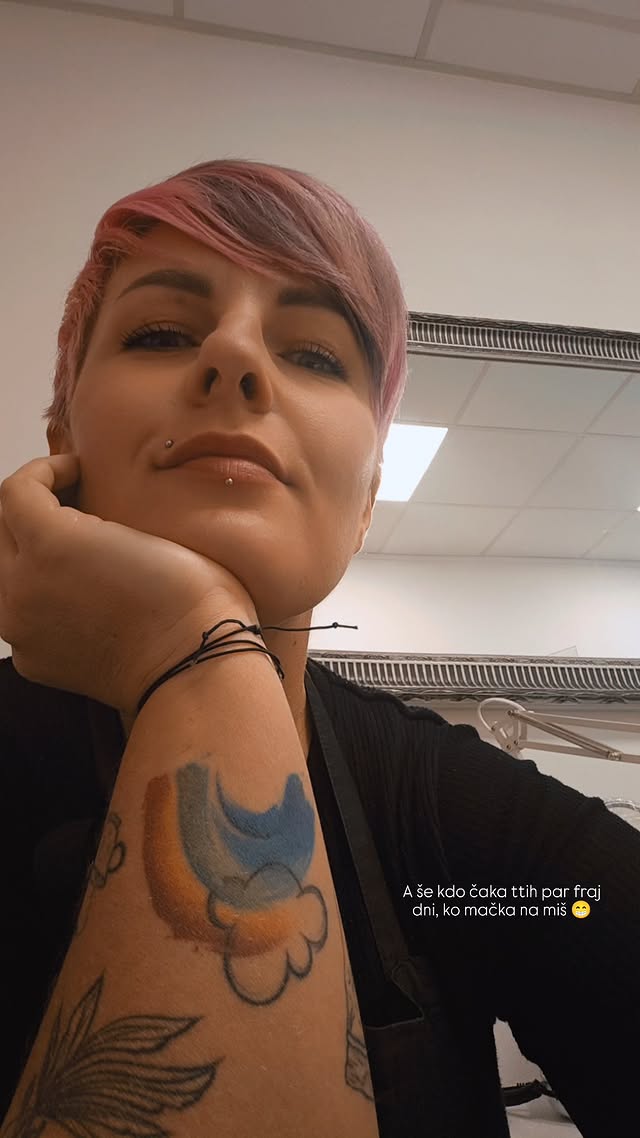 Metka Krajnc je danes takšna. Vir: Instagram