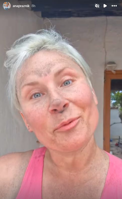Ana Praznik je imela takšen obraz