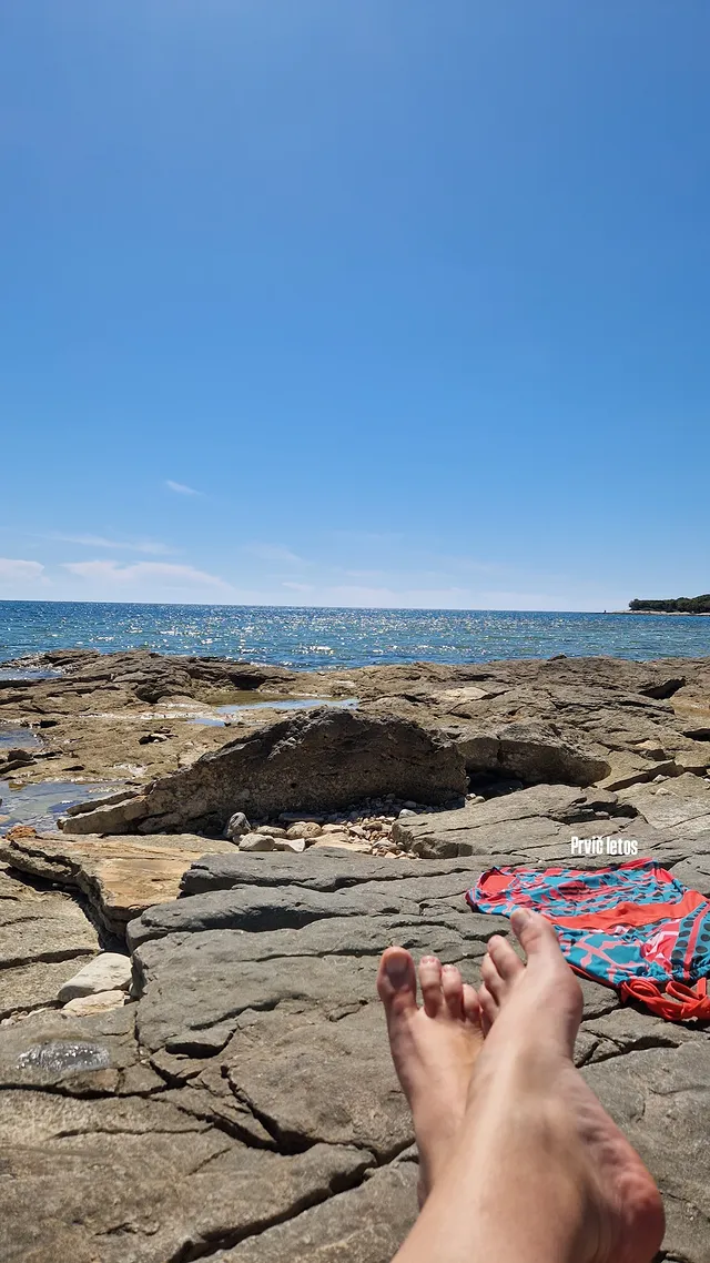 Ana Praznik je uživala na plaži