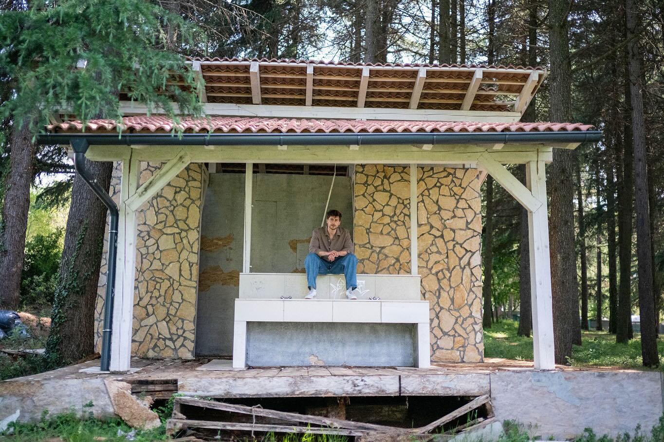 Matej Zemljič ponovno na prizorišču snemanja