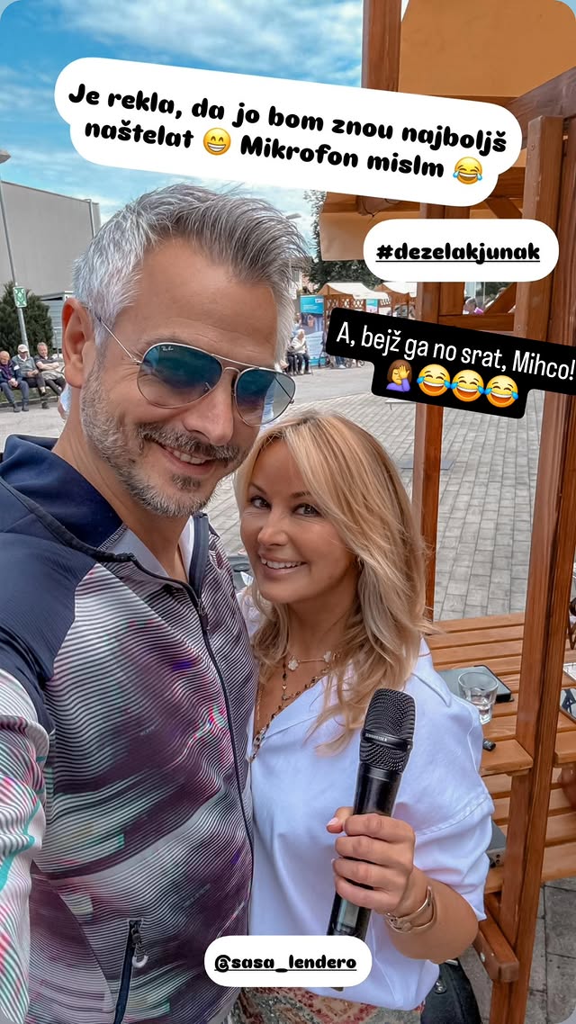 Saša in Miha sta prava prijatelja
